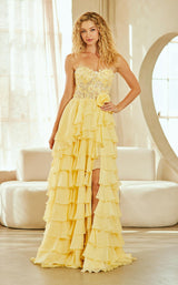 4 of 9 Amelia Couture 7087 Yellow