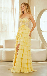 6 of 9 Amelia Couture 7087 Yellow