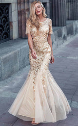 2 of 10 Amelia Couture 7707 Champagne