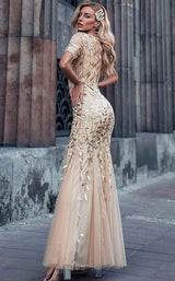 7 of 10 Amelia Couture 7707 Champagne