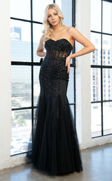 7 of 10 Amelia Couture 774 Black