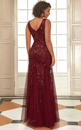 5 of 6 Amelia Couture 7886 Burgundy