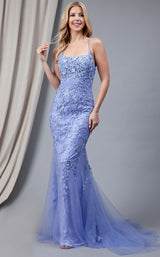 5 of 15 Amelia Couture 799 Periwinkle/Blue
