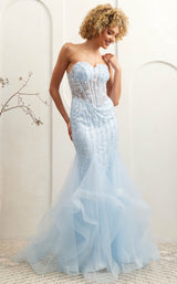 6 of 7 Amelia Couture 8002 Baby Blue