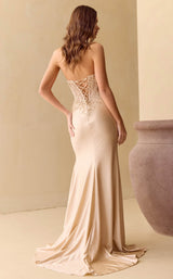 11 of 11 Amelia Couture 8040 Champagne
