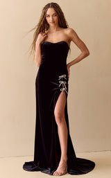1 of 8 Amelia Couture 8047 Black