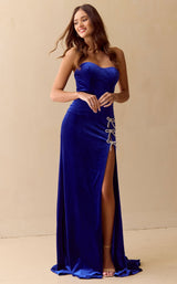 5 of 8 Amelia Couture 8047 Royal Blue