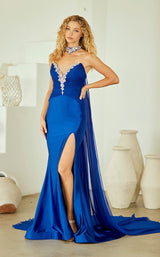 1 of 19 Amelia Couture 8055 Royal Blue