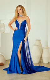 3 of 19 Amelia Couture 8055 Royal Blue