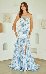 5 of 22 Amelia Couture 8060 Blue