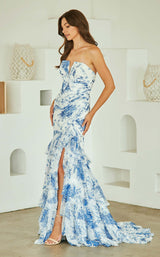 7 of 22 Amelia Couture 8060 Blue
