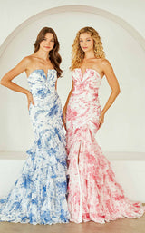 9 of 22 Amelia Couture 8060 Blue