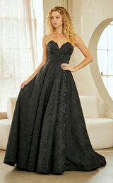 1 of 15 Amelia Couture 8061 Black