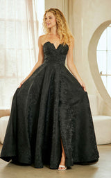 3 of 15 Amelia Couture 8061 Black