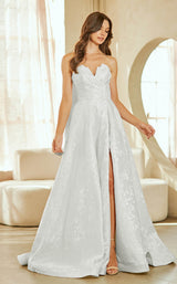 9 of 15 Amelia Couture 8061 White