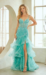 3 of 9 Amelia Couture 8062 Teal