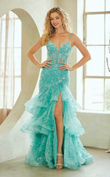 4 of 9 Amelia Couture 8062 Teal