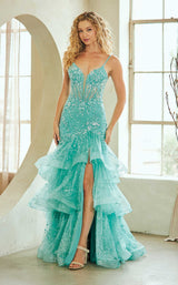 5 of 9 Amelia Couture 8062 Teal