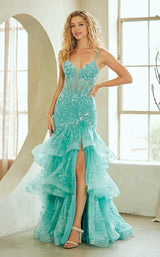6 of 9 Amelia Couture 8062 Teal