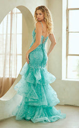 8 of 9 Amelia Couture 8062 Teal