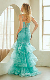 9 of 9 Amelia Couture 8062 Teal