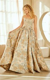 3 of 28 Amelia Couture 8068 Champagne
