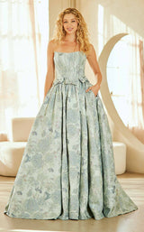 10 of 28 Amelia Couture 8068 Dusty-Mint
