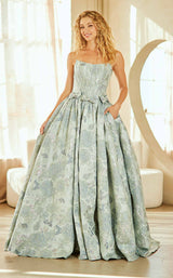11 of 28 Amelia Couture 8068 Dusty-Mint