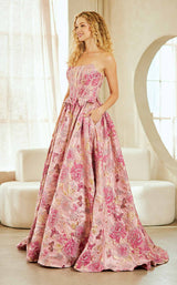 19 of 28 Amelia Couture 8068 Pink