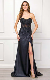 4 of 27 Amelia Couture 9056 Black