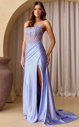 9 of 27 Amelia Couture 9056 Periwinkle