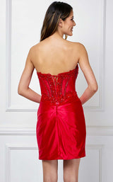 15 of 16 Amelia Couture 9062S Red