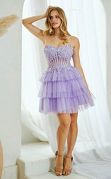 15 of 18 Amelia Couture 9066S Lilac