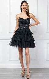 3 of 18 Amelia Couture 9066S Black