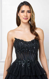 6 of 18 Amelia Couture 9066S Black