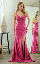 4 of 8 Amelia Couture 9067 Fuchsia