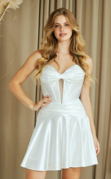 14 of 15 Amelia Couture 9071S White