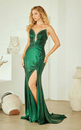1 of 22 Amelia Couture 9076 Emerald Green
