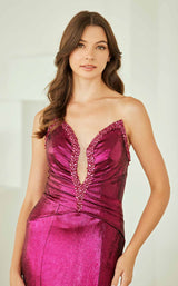 10 of 22 Amelia Couture 9076 Magenta