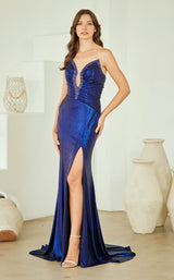 17 of 22 Amelia Couture 9076 Navy