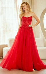 18 of 42 Amelia Couture 9078 Red