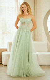 28 of 42 Amelia Couture 9078 Sage