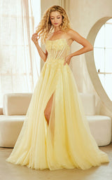 41 of 42 Amelia Couture 9078 Yellow