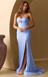 1 of 9 Amelia Couture AG0110 Baby Blue