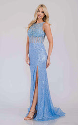 7 of 12 Amelia Couture AG0111 Baby Blue
