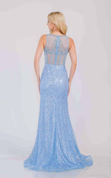 11 of 12 Amelia Couture AG0111 Baby Blue