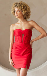 6 of 10 Amelia Couture AG0114S Red