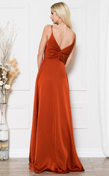 9 of 11 Amelia Couture BZ012 Burnt-Orange