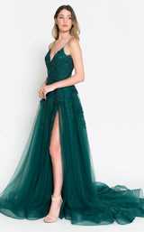 9 of 11 Amelia Couture BZ014 Emerald Green