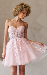 1 of 5 Amelia Couture BZ9024S Blush